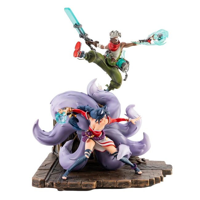 League of Legends Statue 1/10 2XKO Ekko & Ahri Diorama 30 cm