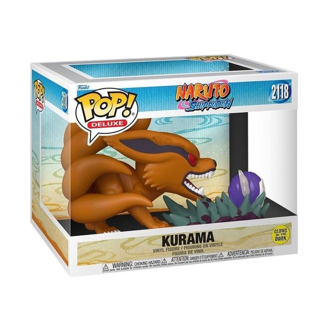 Naruto POP! Deluxe Vinyl Figur Kurama(GW) 9 cm
