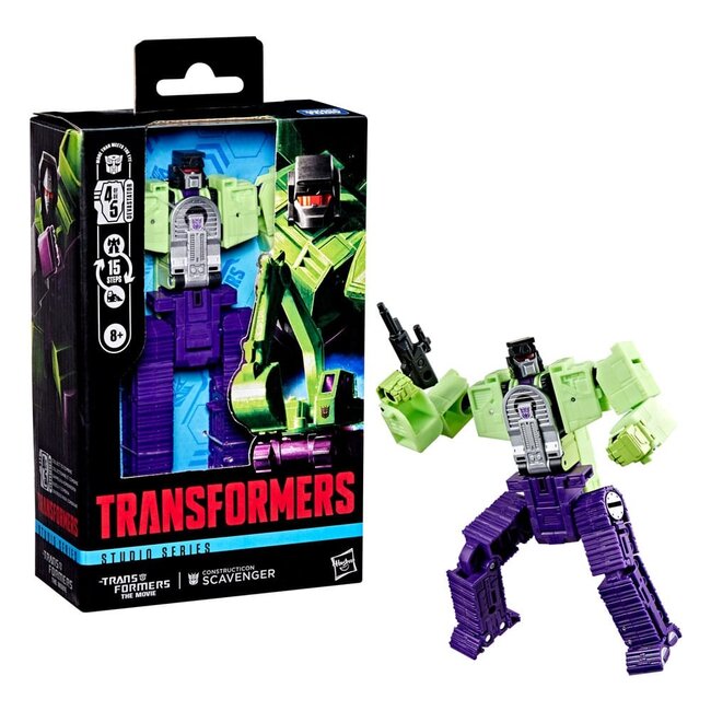 The Transformers: The Movie Studio Series Deluxe Class Actionfigur Constructicon Scavenger 11 cm