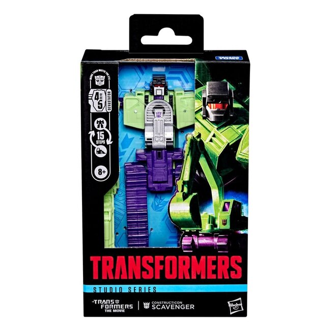 The Transformers: The Movie Studio Series Deluxe Class Actionfigur Constructicon Scavenger 11 cm