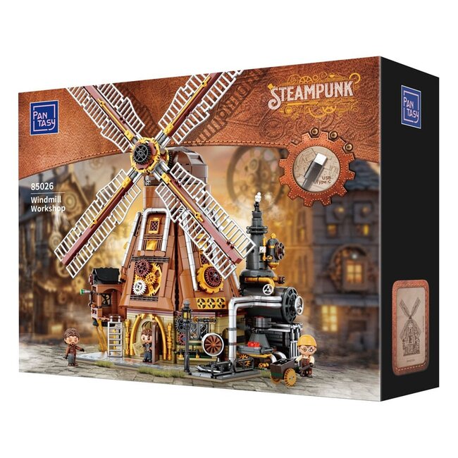 Pantasy Original Construction Steampunk Windmühlenwerkstatt