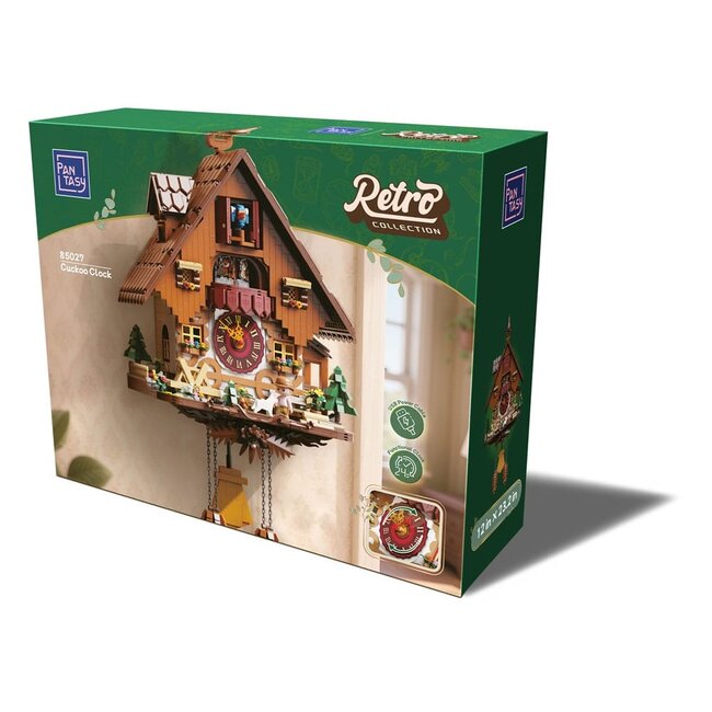 Original-Retro Series Construction Set Retro Cuckoo Clock 60 cm