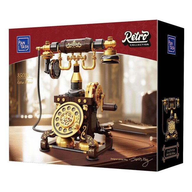 Original-Retro Series Construction Set Retro Phone 26 cm