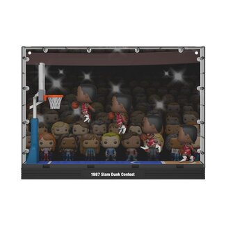 Funko NBA POP Moments Deluxe Vinylfiguren Bulls-MJ ('87 Dunk Contest) 9 cm