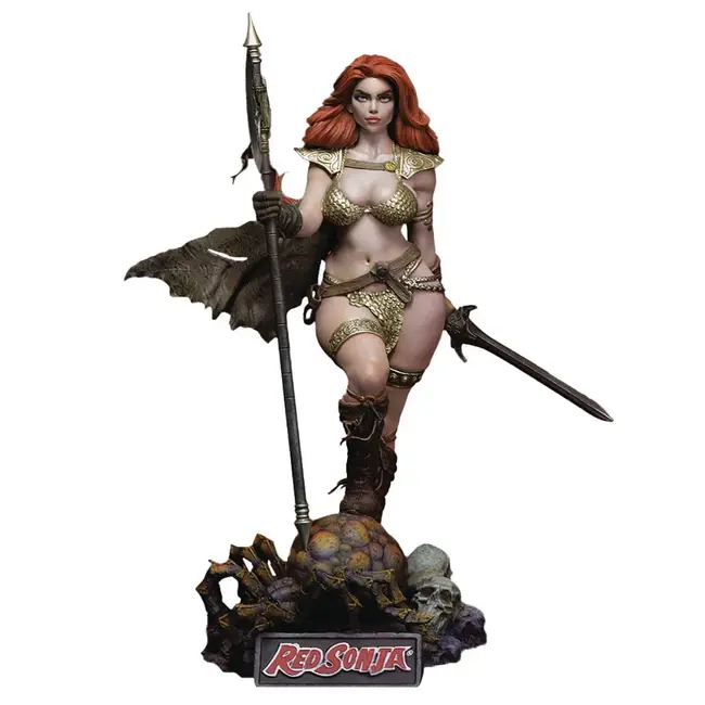 Red Sonja Plastic Model Kit 1/8 Red Sonja reissue 27 cm