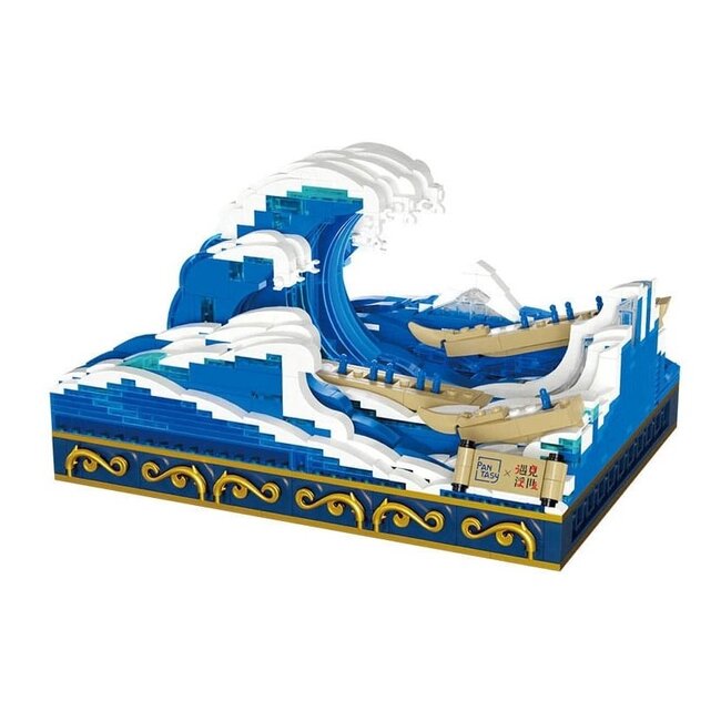 Pantasy Pantasy Original Construction Set The Great Wave Of Kanagawa