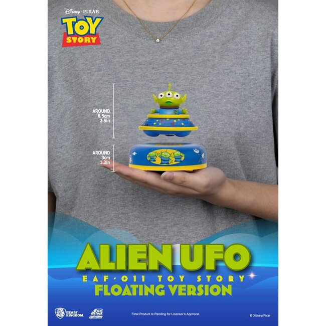 Toy Story Egg Attack Schwebendes Modell Alien UFO 6 cm