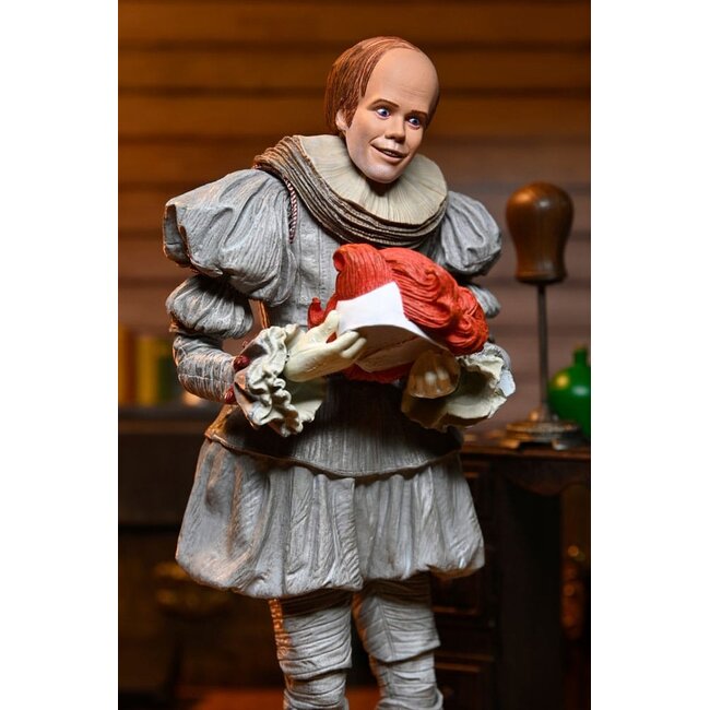 It: Welcome To Derry Action Figure Ultimate Bob Gray As Pennywise 18 cm