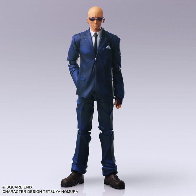 Final Fantasy VII Bring Arts Actionfigur Rude 16 cm