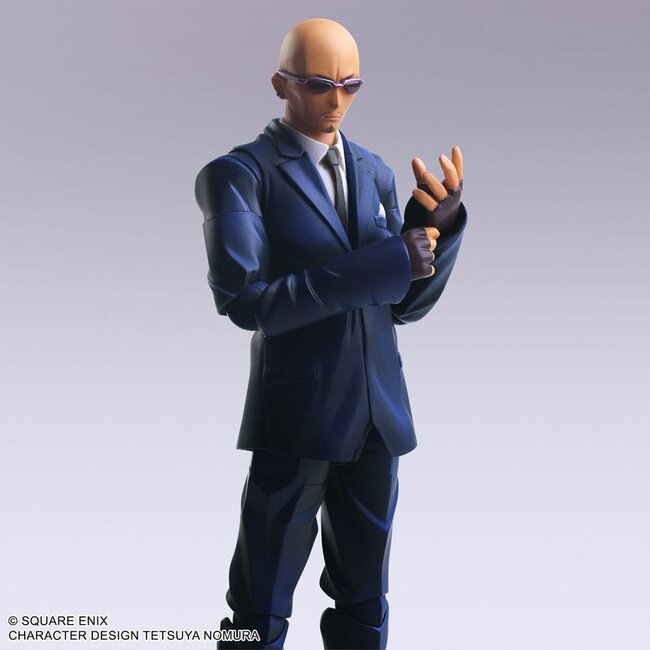 Final Fantasy VII Bring Arts Actionfigur Rude 16 cm