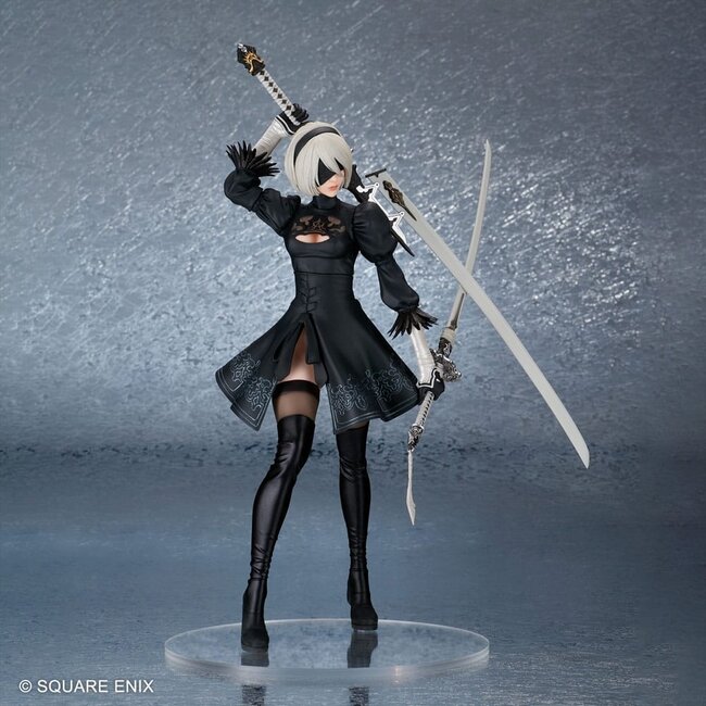 NieR:Automata PVC Statue 2B (YoRHa Nr. 2 Typ B) Ver. 2,0 29 cm