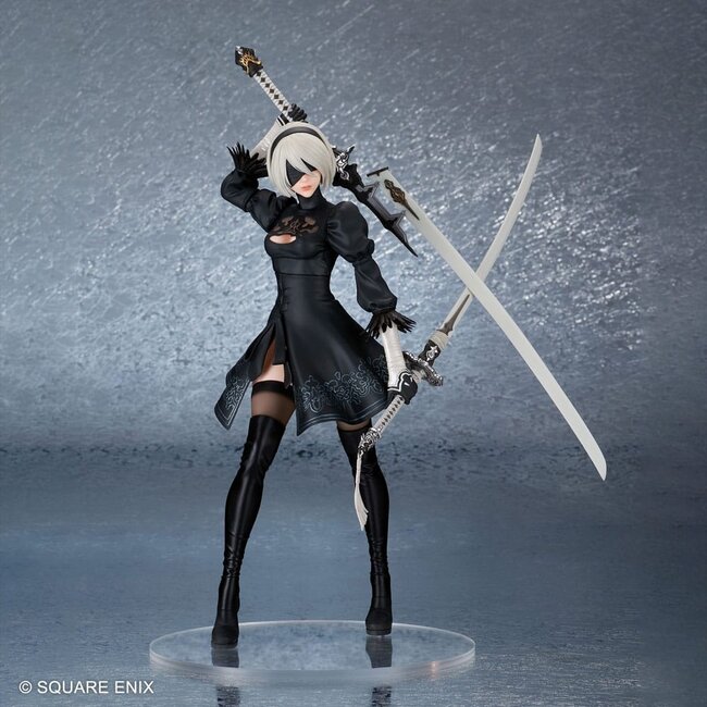 NieR:Automata PVC Statue 2B (YoRHa Nr. 2 Typ B) Ver. 2,0 29 cm