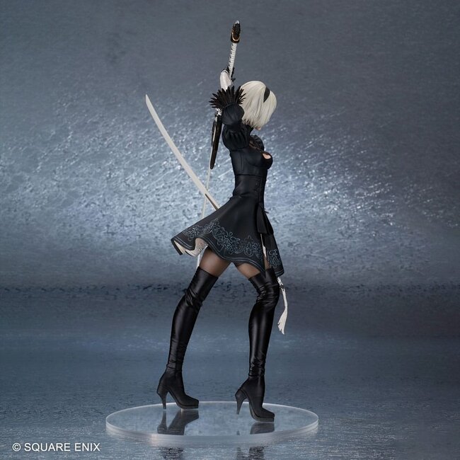 NieR:Automata PVC Statue 2B (YoRHa Nr. 2 Typ B) Ver. 2,0 29 cm