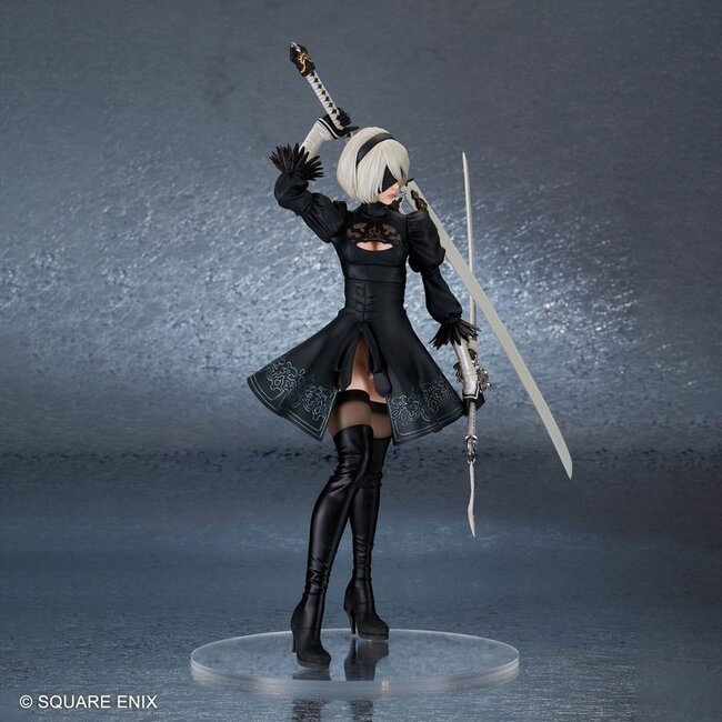 NieR:Automata PVC Statue 2B (YoRHa Nr. 2 Typ B) Ver. 2,0 29 cm