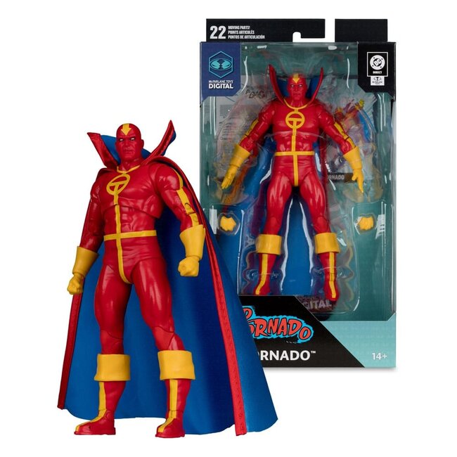 DC Direct McFarlane Toys Digitale Actionfigur Red Tornado (Bronzezeit) 18 cm