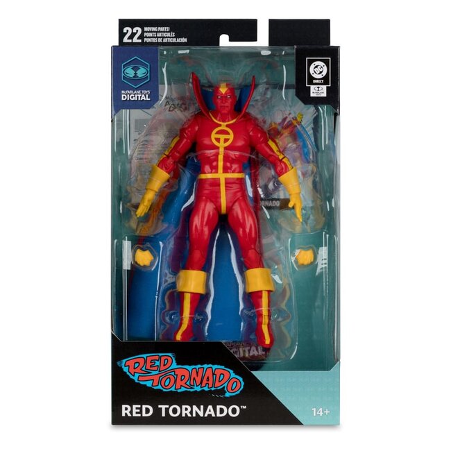 DC Direct McFarlane Toys Digitale Actionfigur Red Tornado (Bronzezeit) 18 cm