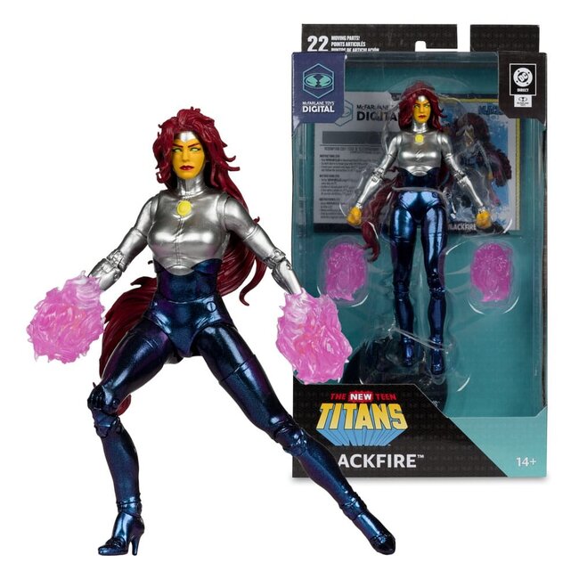 McFarlane Toys DC Direct McFarlane Toys Digitale Actionfigur Blackfire (The New Teen Titans) 18 cm
