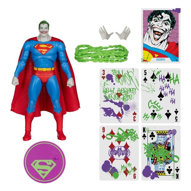 McFarlane Toys DC Comics DC Multiverse Action Figure Superman (Superman #9) (Jokerized) (Gold Label) 18 cm