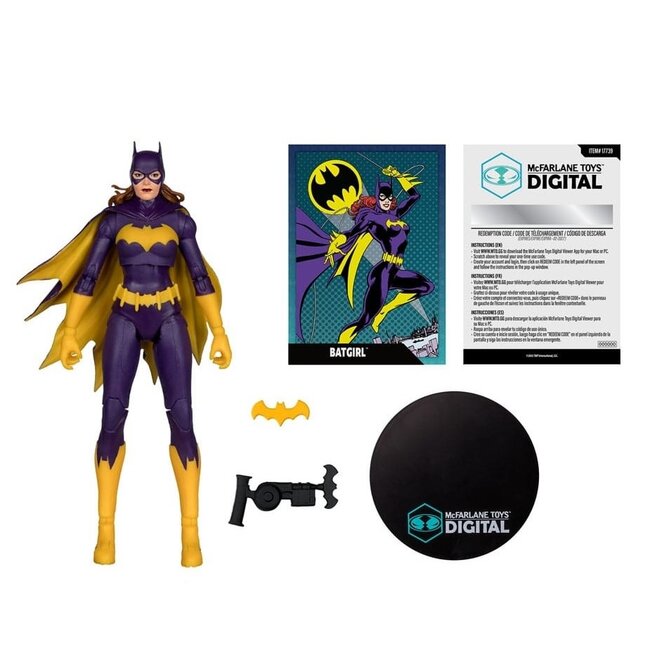 McFarlane Toys DC Direct McFarlane Toys Digital Action Figure Batgirl (DC Classics) 18 cm