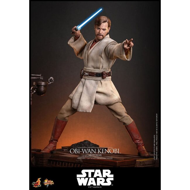 Star Wars: Episode III - Die Rache der Sith Movie Masterpiece Actionfigur 1/6 Obi-Wan Kenobi (Mustafar) 31 cm