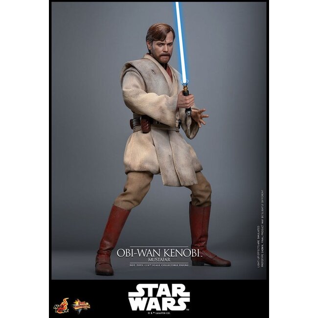 Star Wars: Episode III - Revenge of the Sith Movie Masterpiece Action Figure 1/6 Obi-Wan Kenobi (Mustafar) 31 cm