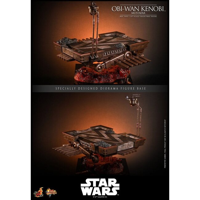 Star Wars: Episode III - Revenge of the Sith Movie Masterpiece Action Figure 1/6 Obi-Wan Kenobi (Mustafar) 31 cm