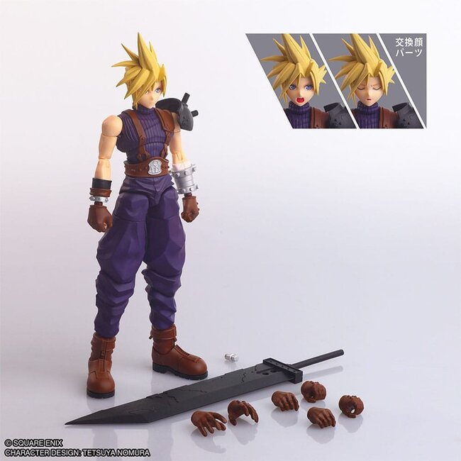 Final Fantasy VII Structure Arts Plastikmodellbausatz Cloud Strife