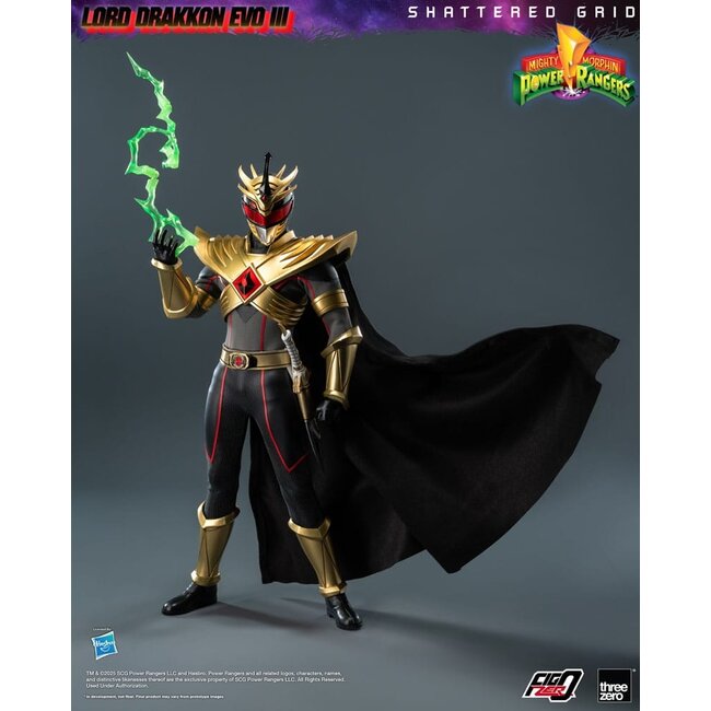 Mighty Morphin Power Rangers Shattered Grid FigZero Actionfigur 1/6 Lord Drakkon Evo III 30 cm