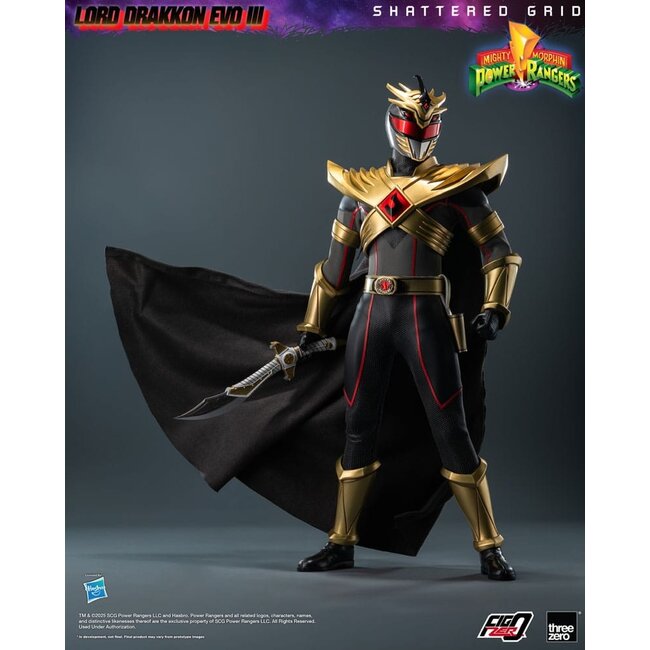 Mighty Morphin Power Rangers Shattered Grid FigZero Actionfigur 1/6 Lord Drakkon Evo III 30 cm