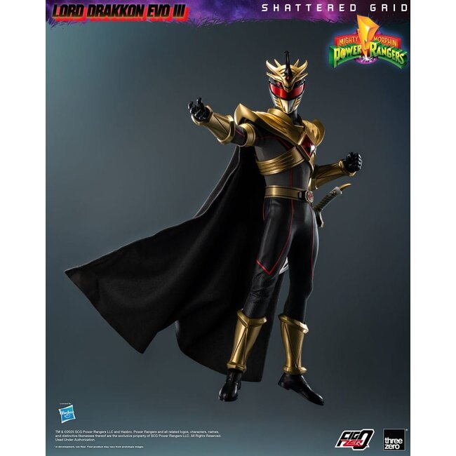Mighty Morphin Power Rangers Shattered Grid FigZero Actionfigur 1/6 Lord Drakkon Evo III 30 cm