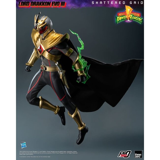 Mighty Morphin Power Rangers Shattered Grid FigZero Actionfigur 1/6 Lord Drakkon Evo III 30 cm