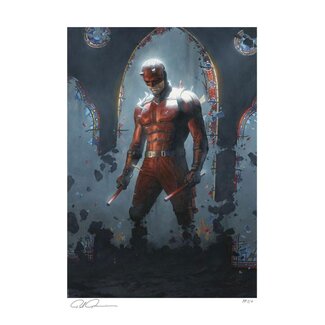Sideshow Collectibles Marvel Art Print Daredevil: Born Again 61 x 46 cm - oningelijst