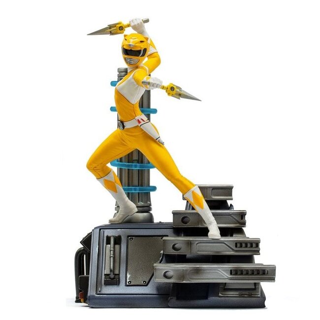 Iron Studios Power Rangers BDS Art Scale Statue 1/10 Gelber Ranger 19 cm