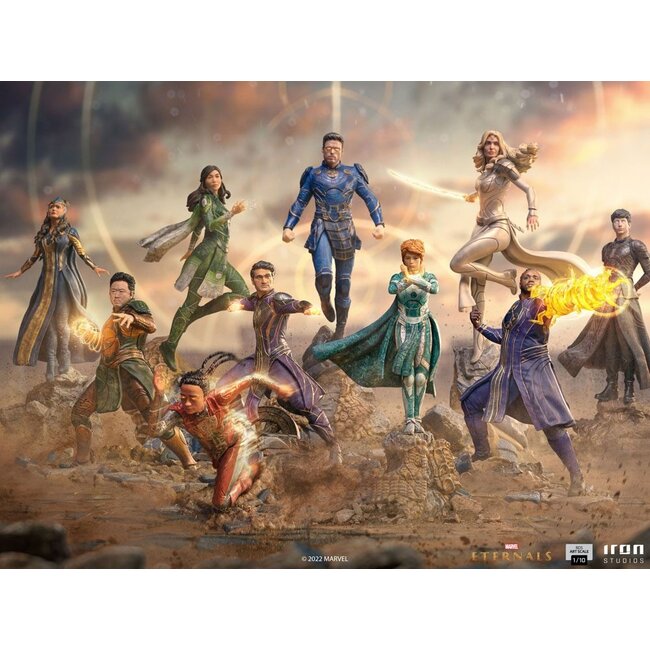 Eternals BDS Art Scale Statue 1/10 Kingo 20 cm