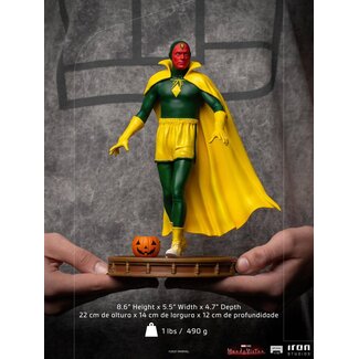 Iron Studios WandaVision Art Scale Statue 1/10 Vision Halloween Version 22 cm
