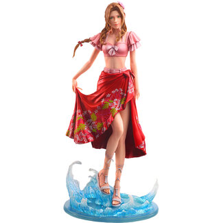 Square-Enix Final Fantasy VII Rebirth Static Arts Gallery Statue Aerith Gainsborough (Swimsuit Ver.) 26 cm