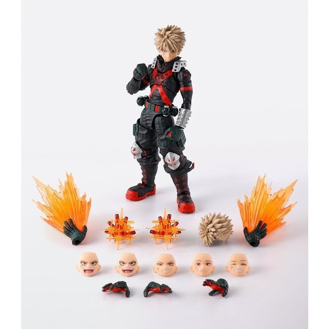 My Hero Academia S.H. Figuarts Action Figure Katsuki Bakugo (The Beginning) 15 cm
