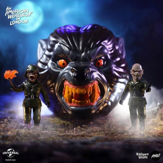 Ein amerikanischer Werwolf in London Soft Vinyl Figur Nightmare Demons 17 cm