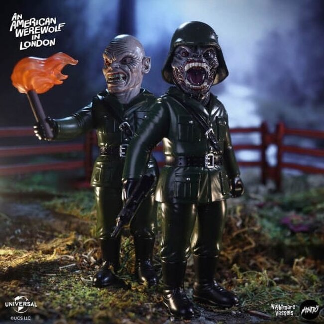 Ein amerikanischer Werwolf in London Soft Vinyl Figur Nightmare Demons 17 cm