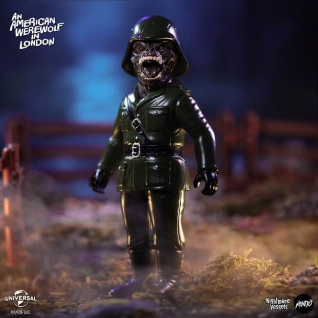 Ein amerikanischer Werwolf in London Soft Vinyl Figur Nightmare Demons 17 cm