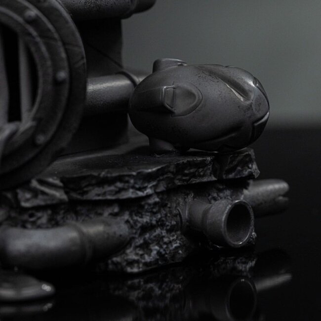 Teenage Mutant Ninja Turtles Art Scale Statue 1/10 Raphael Black and White Variant 26 cm heo exclusive