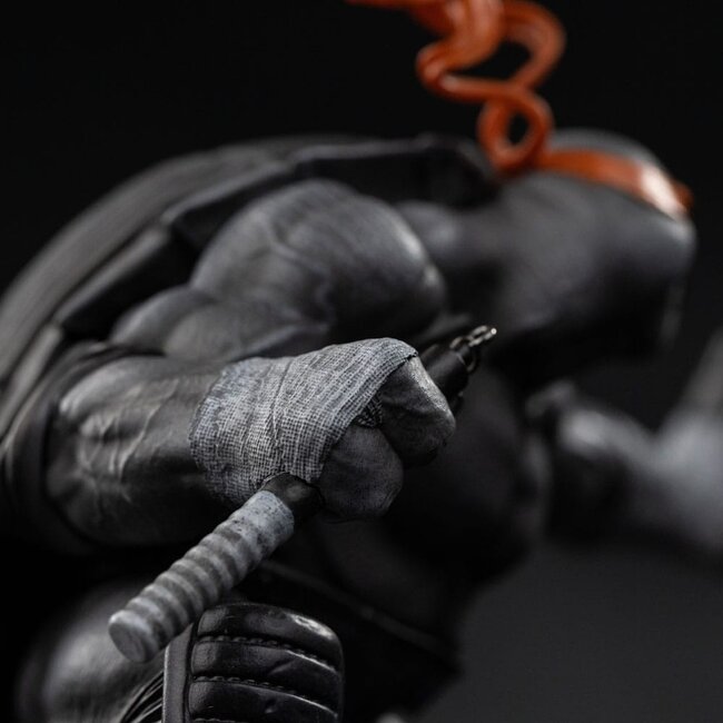 Teenage Mutant Ninja Turtles Art Scale Statue 1/10 Michelangelo Black and White Variant 26 cm Exclusive