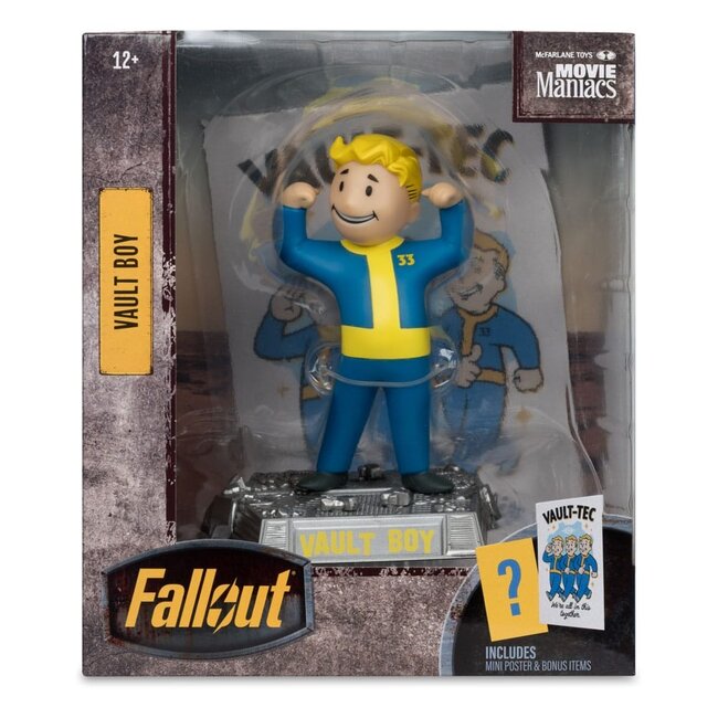Fallout Movie Maniacs Actionfigur Vault Boy Version 1 14 cm