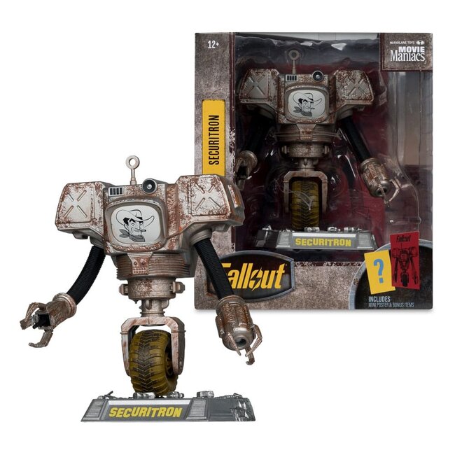Fallout Movie Maniacs Actionfigur Securitron (Staffel 2) 15 cm