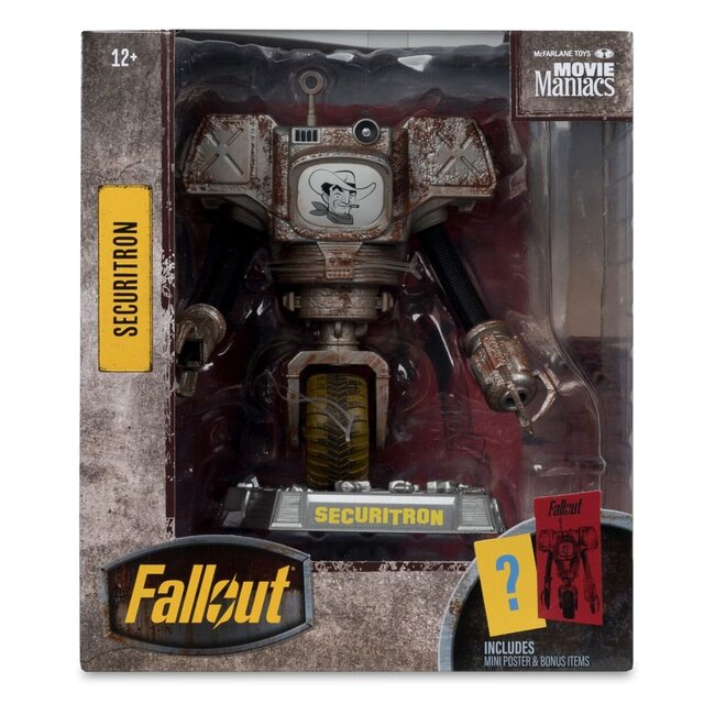 Fallout Movie Maniacs Actionfigur Securitron (Staffel 2) 15 cm