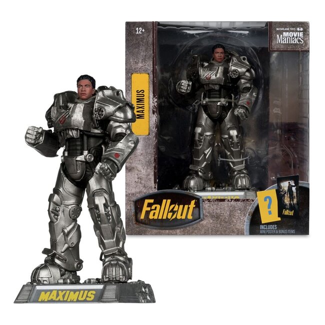 McFarlane Toys Fallout Movie Maniacs Action Figure Maximus (Season 2) 17 cm