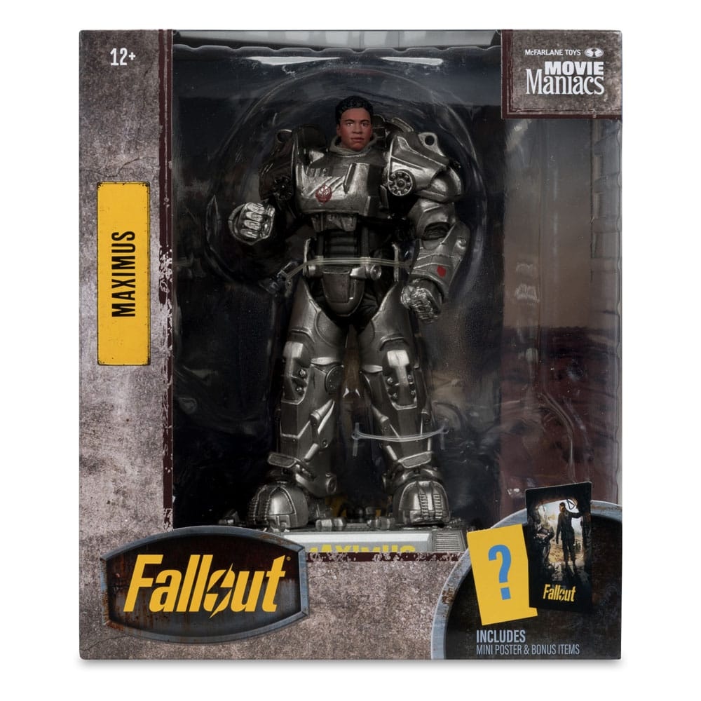 Fallout Movie Maniacs Action Figure Maximus (Season 2) 17 cm - The ...