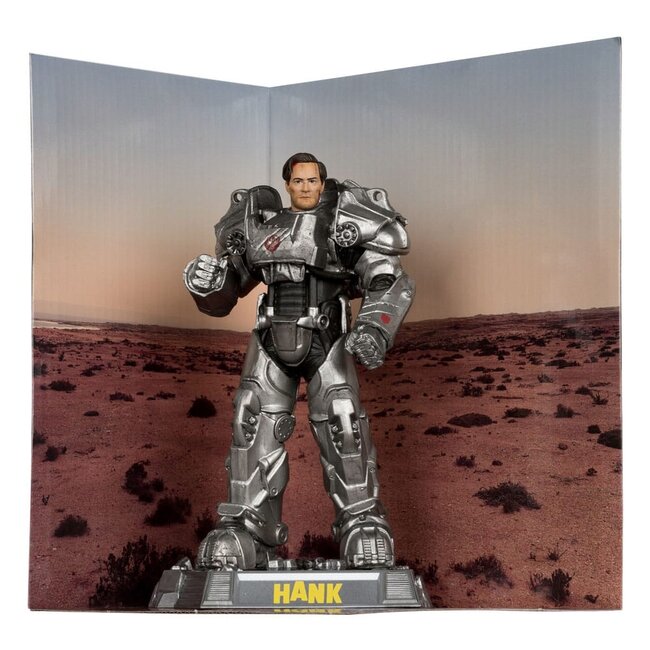 Fallout Movie Maniacs Actionfigur Hank Maclean (Staffel 2) (Red Platinum Edition) 17 cm