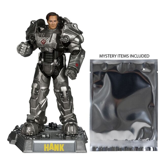 Fallout Movie Maniacs Actionfigur Hank Maclean (Staffel 2) (Red Platinum Edition) 17 cm