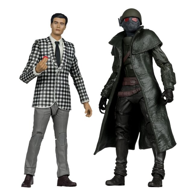 Fallout: New Vegas Statue 2-Pack Riot Ranger Armor & Benny Survivor 18 cm